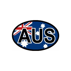 100010 - Australia Oval Flag